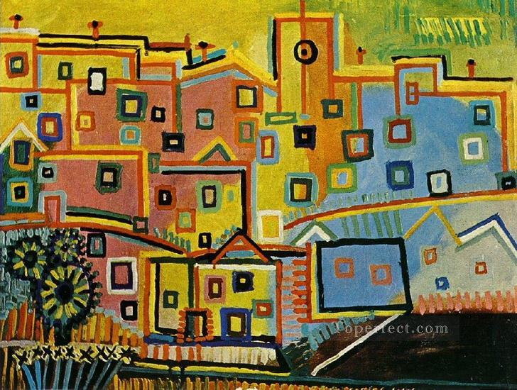 住宅 1937 パブロ・ピカソ油絵